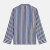 View 8 of product Blue Multi Stripe Harriet Women’s Pyjama Set