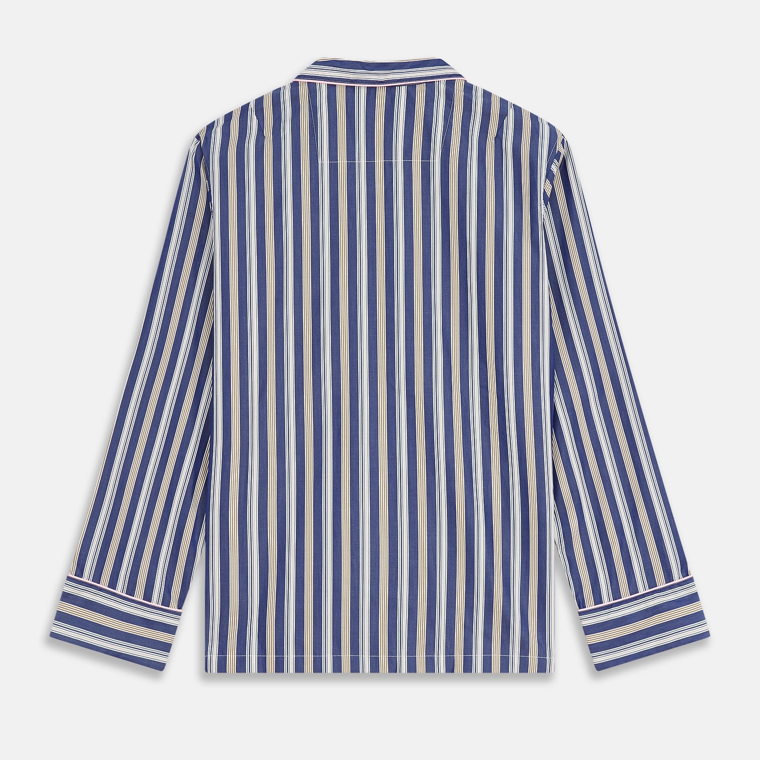 View 8 of product Blue Multi Stripe Harriet Women’s Pyjama Set