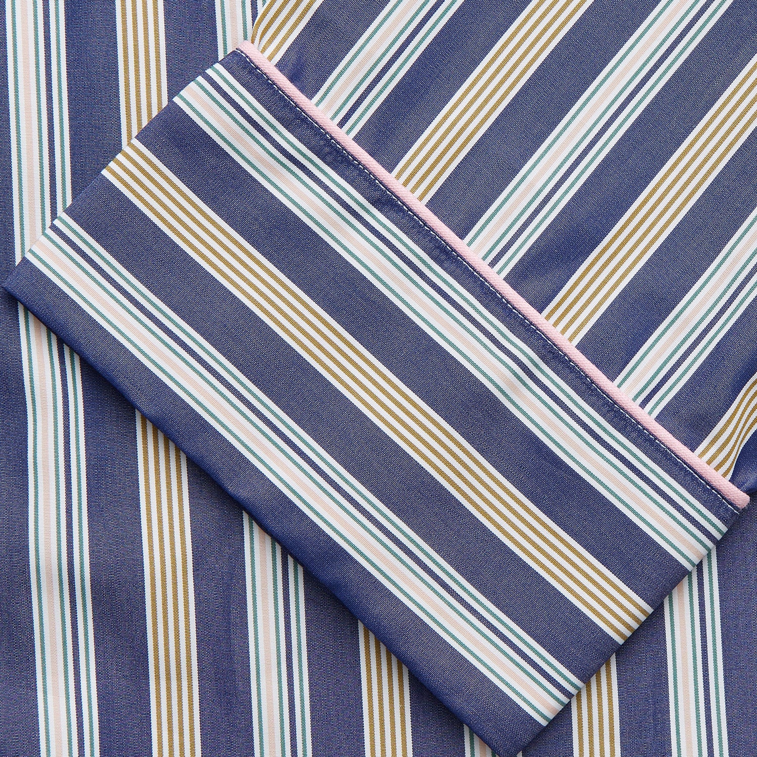 View 6 of product Blue Multi Stripe Harriet Women’s Pyjama Set