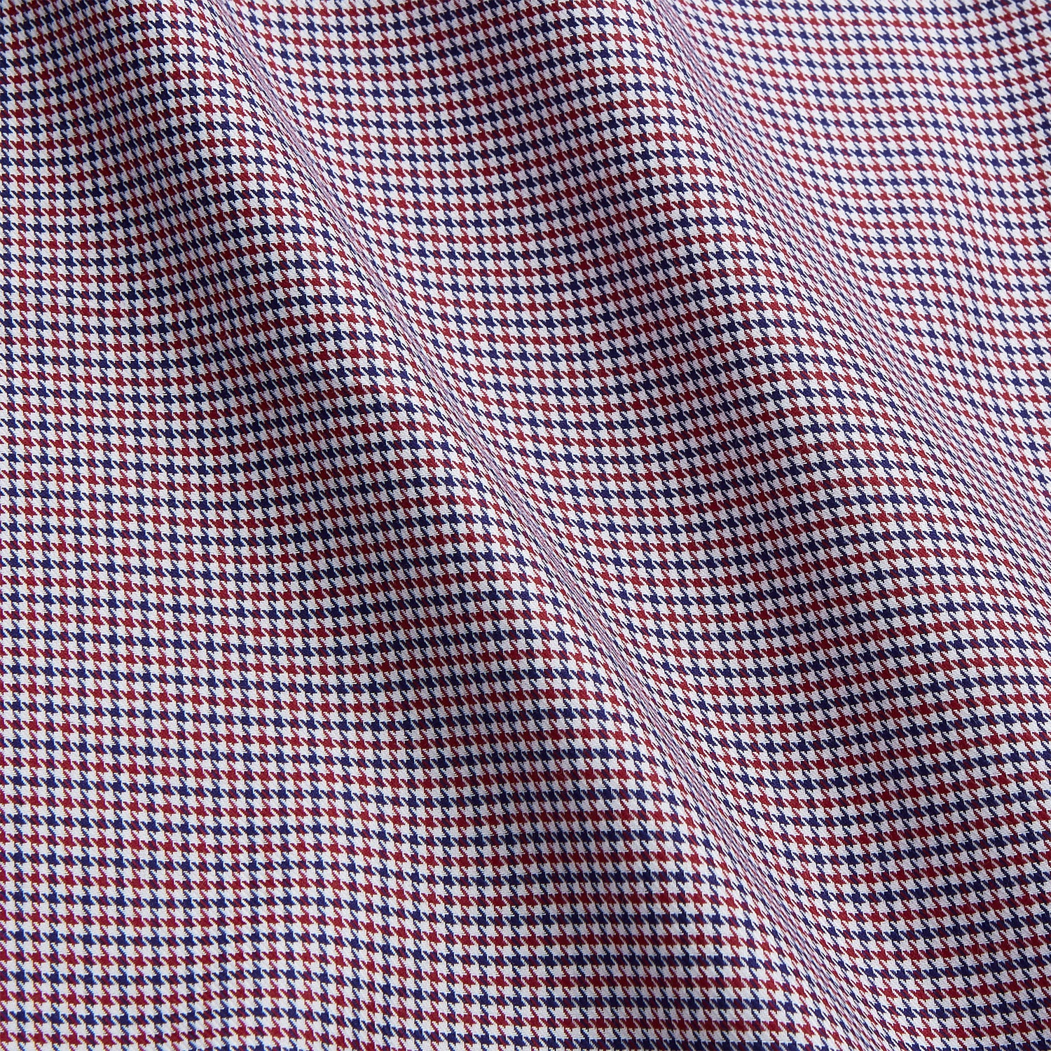View 4 of product Burgundy Multi Check Contrast Cotton Gown