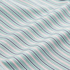 View 4 of product Green, Navy & Pink Stripe Regular Fit Shirt with T&A Collar and 3 Button Cuffs