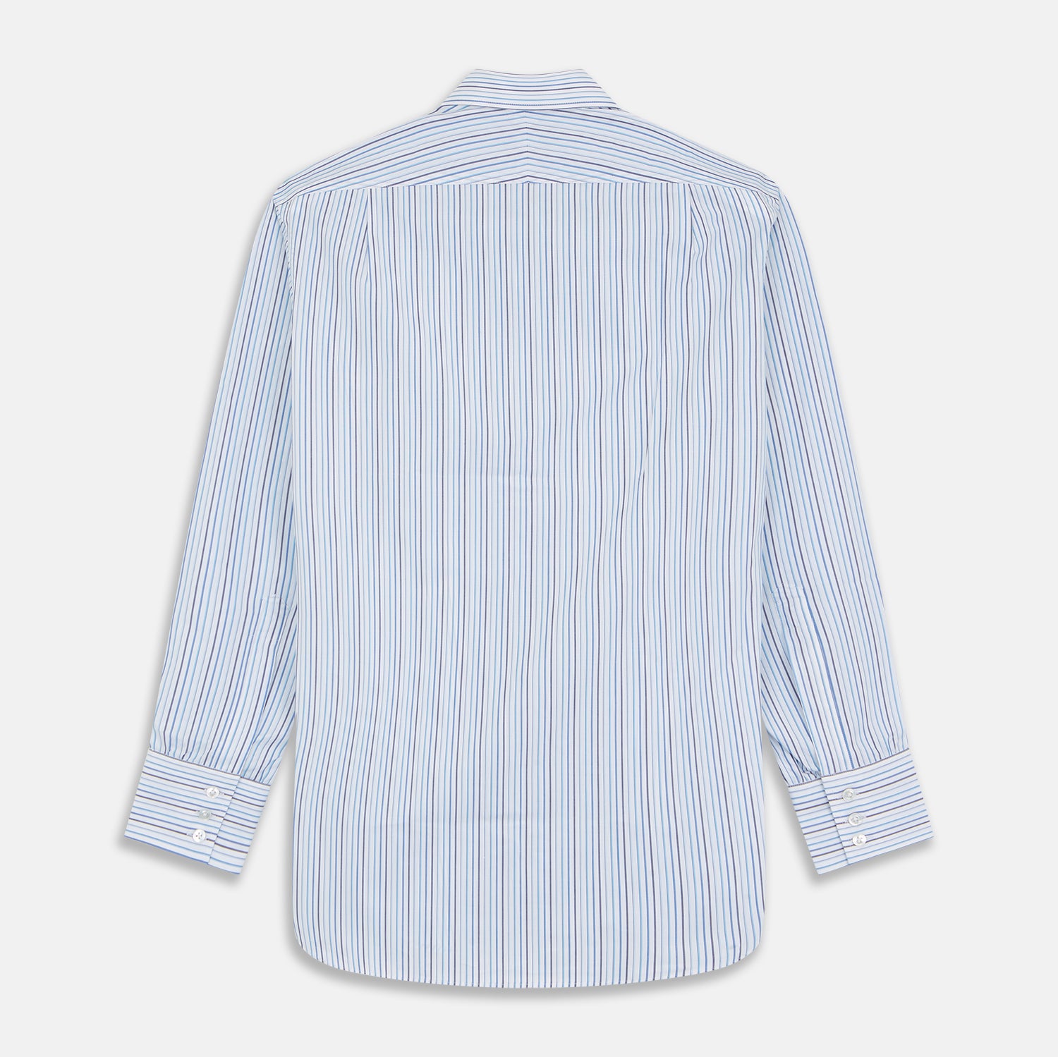 View 5 of product Blue Multi Blazer Stripe Regular Fit Mayfair Shirt
