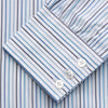 View 3 of product Blue Multi Blazer Stripe Regular Fit Mayfair Shirt
