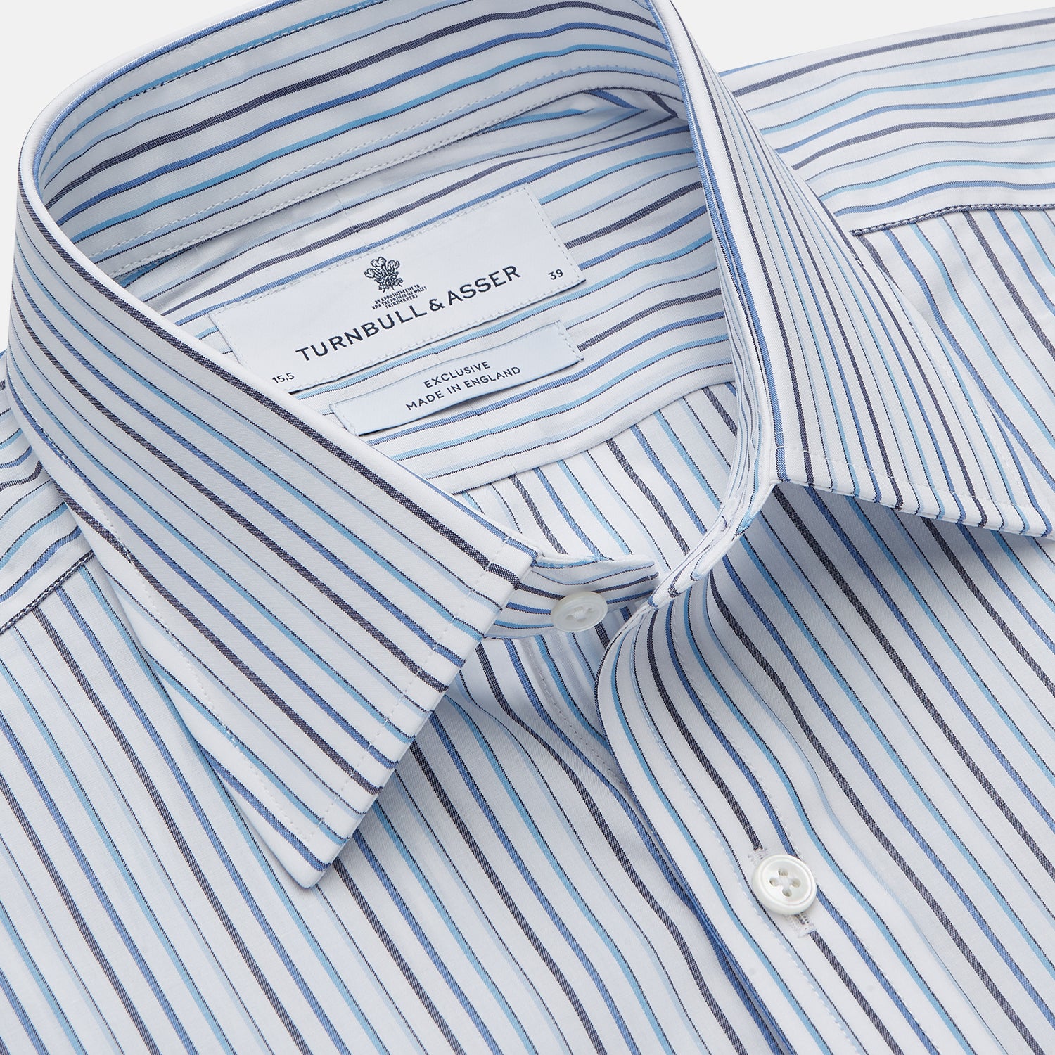 View 2 of product Blue Multi Blazer Stripe Regular Fit Mayfair Shirt