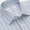 Blue Multi Blazer Stripe Regular Fit Mayfair Shirt