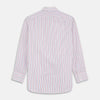 View 4 of product Red Multi Blazer Stripe Regular Fit Mayfair Shirt