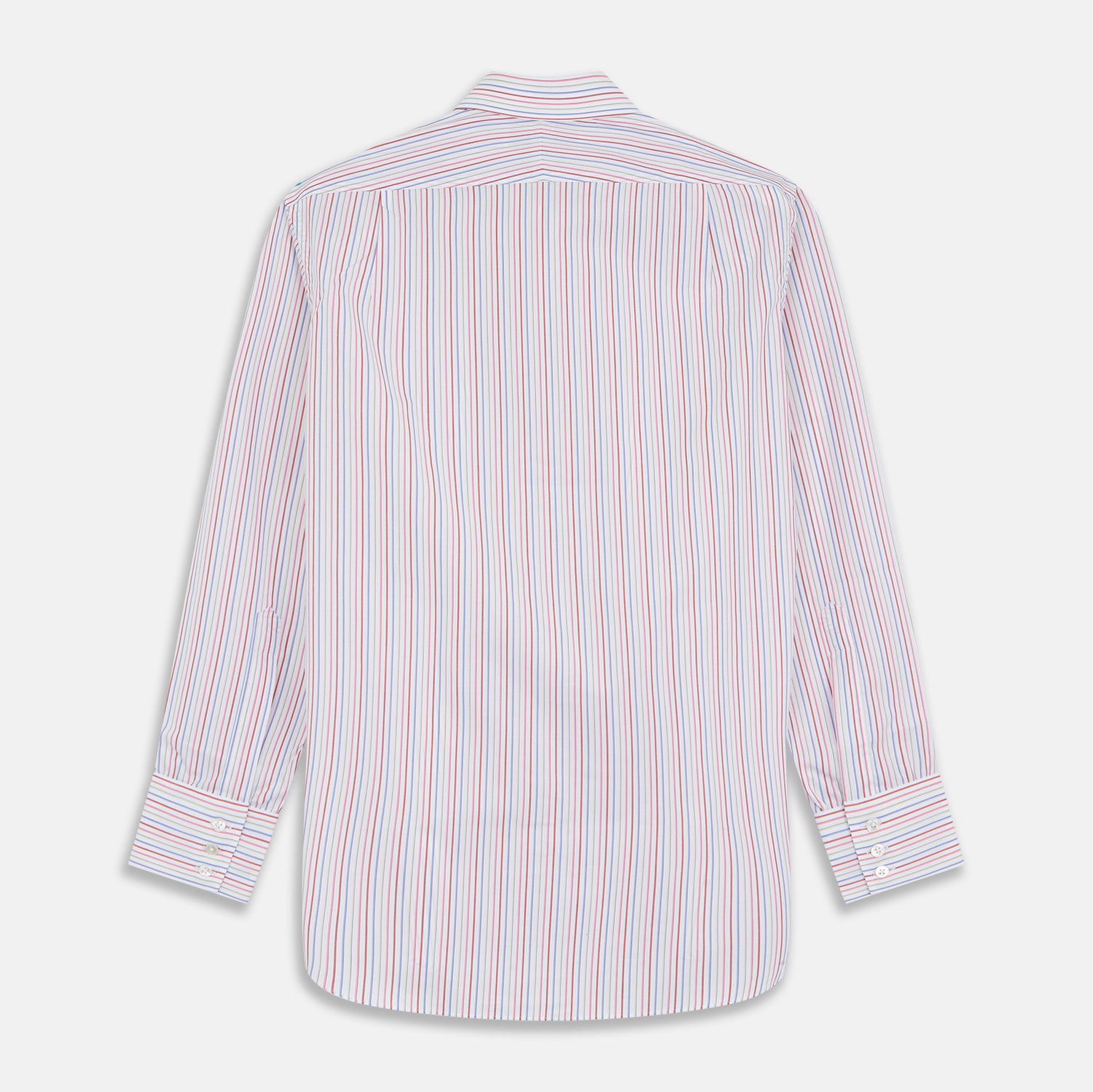 View 4 of product Red Multi Blazer Stripe Regular Fit Mayfair Shirt