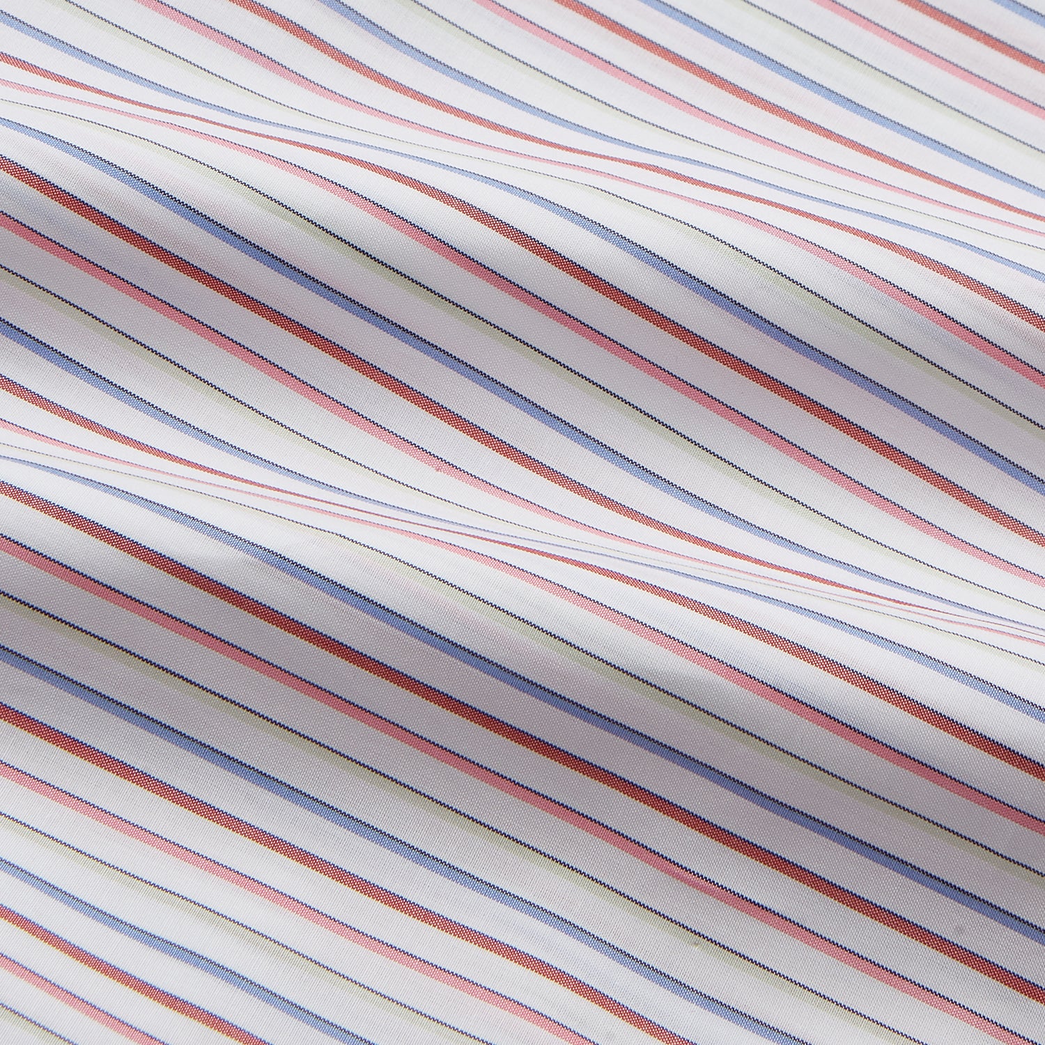 View 3 of product Red Multi Blazer Stripe Regular Fit Mayfair Shirt