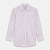 View 1 of product Red Multi Blazer Stripe Regular Fit Mayfair Shirt