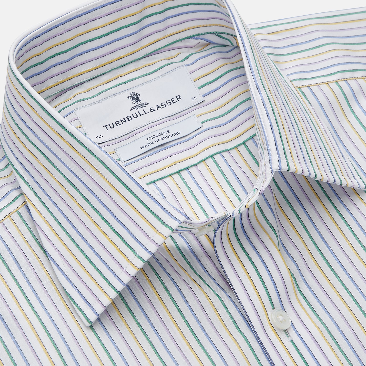 View 2 of product Yellow Multi Blazer Stripe Regular Fit Mayfair Shirt