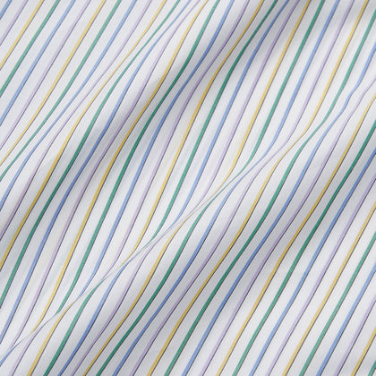Yellow Multi Blazer Stripe Regular Fit Mayfair Shirt Image 3