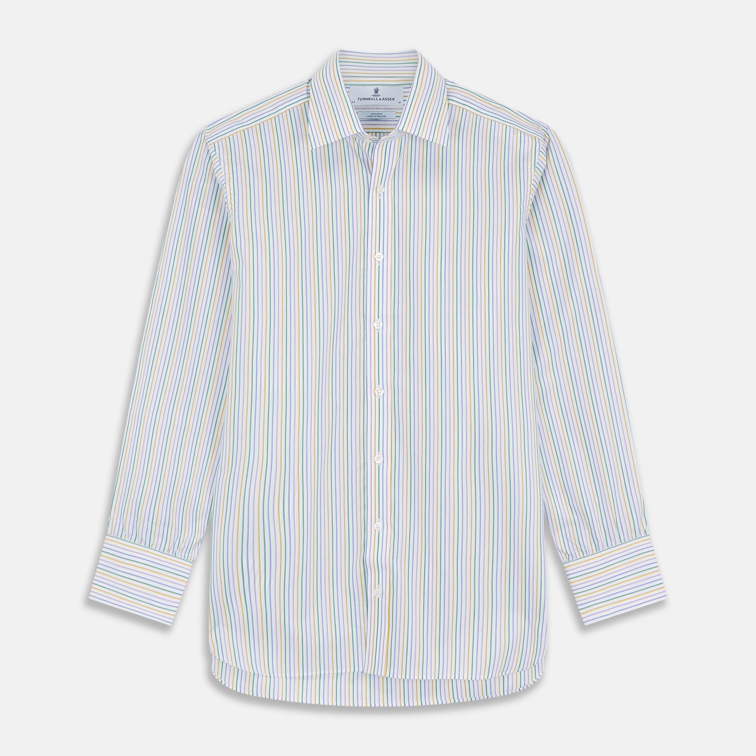 View 1 of product Yellow Multi Blazer Stripe Regular Fit Mayfair Shirt