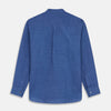 View 5 of product Navy Linen Weekend Fit Blake Shirt