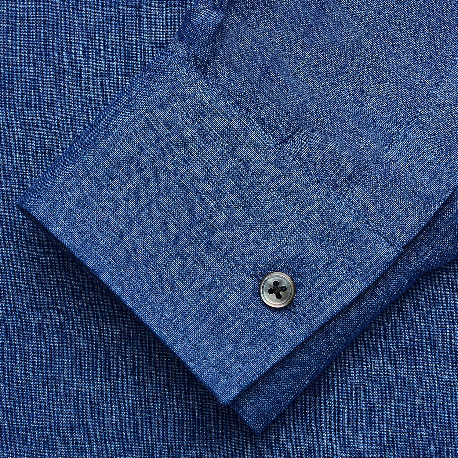 View 3 of product Navy Linen Weekend Fit Blake Shirt