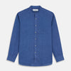 View 1 of product Navy Linen Weekend Fit Blake Shirt