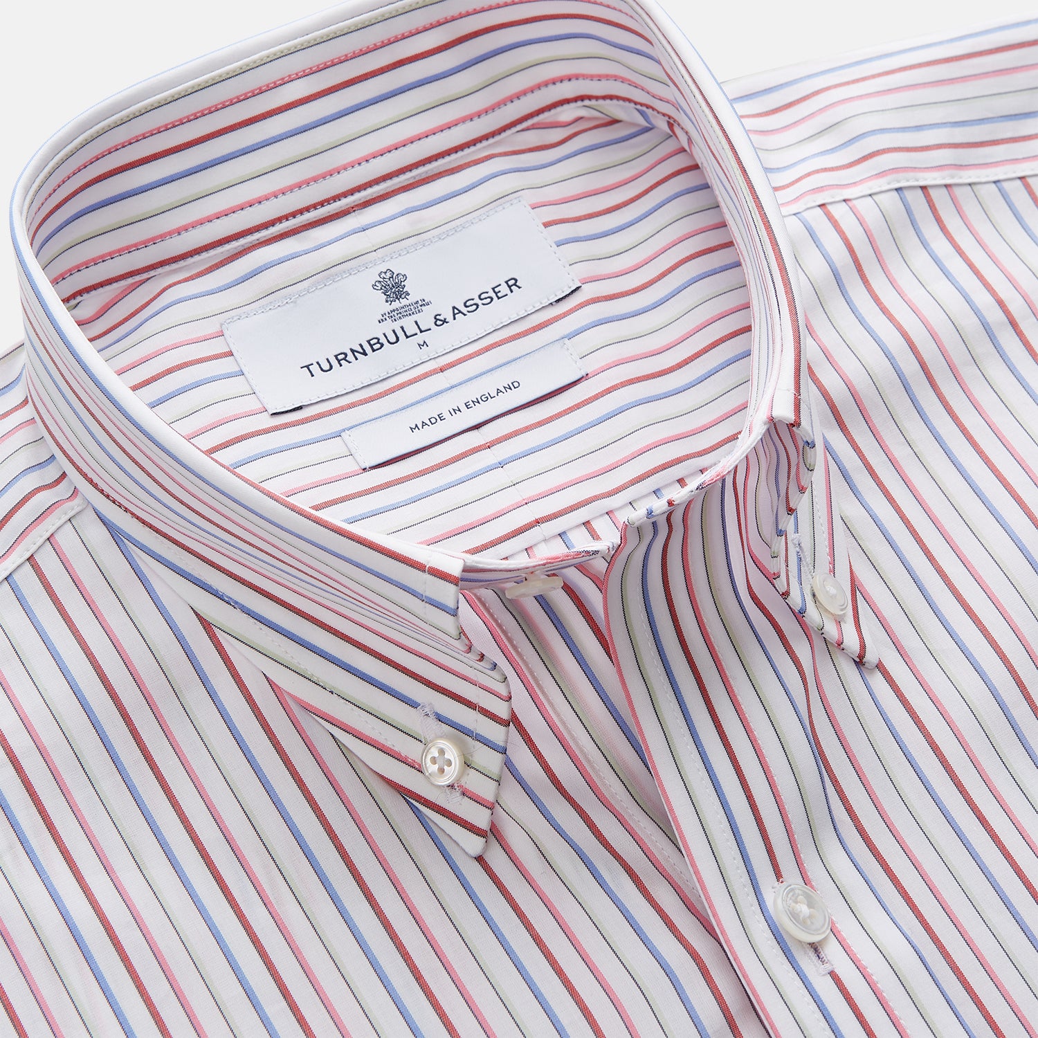 View 2 of product Red Multi Blazer Stripe Weekend Fit Suffolk Shirt