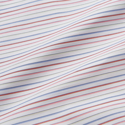 Red Multi Blazer Stripe Weekend Fit Suffolk Shirt Image 2