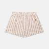 View 1 of product Burgundy Multi Striped Cotton Godfrey Boxer Shorts