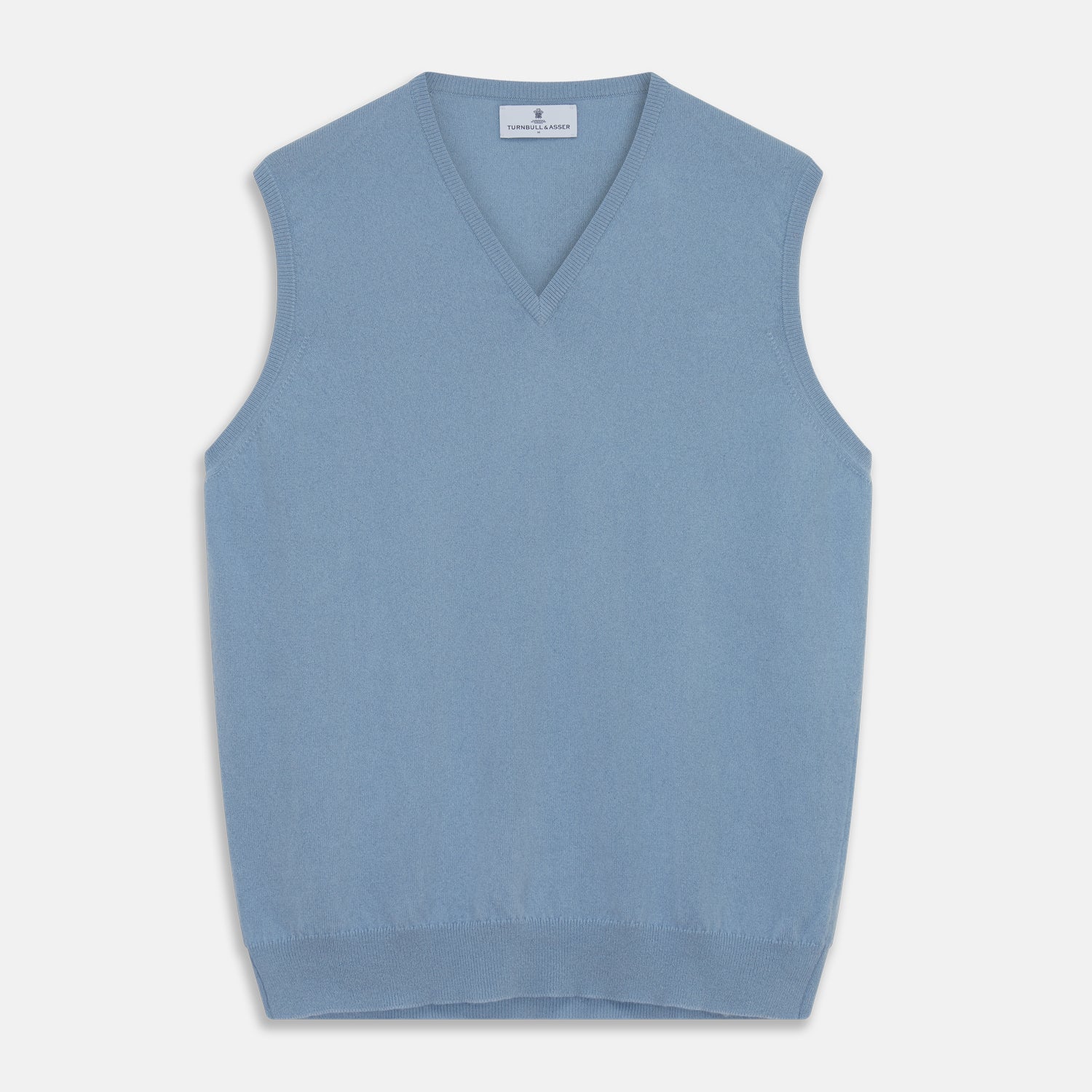 View 1 of product Pale Blue Cashmere Ifor Slipover