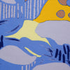 View 3 of product Blue and Yellow Lily Silk Pocket Square
