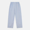 View 1 of product Pale Blue Multi Stripe Cotton Hastings Pyjama Trousers