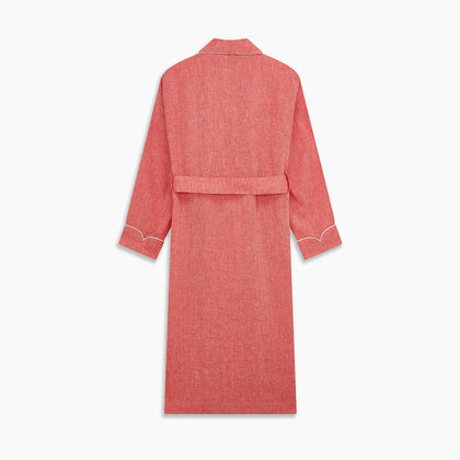 Pink Linen Arnold Gown Image 4