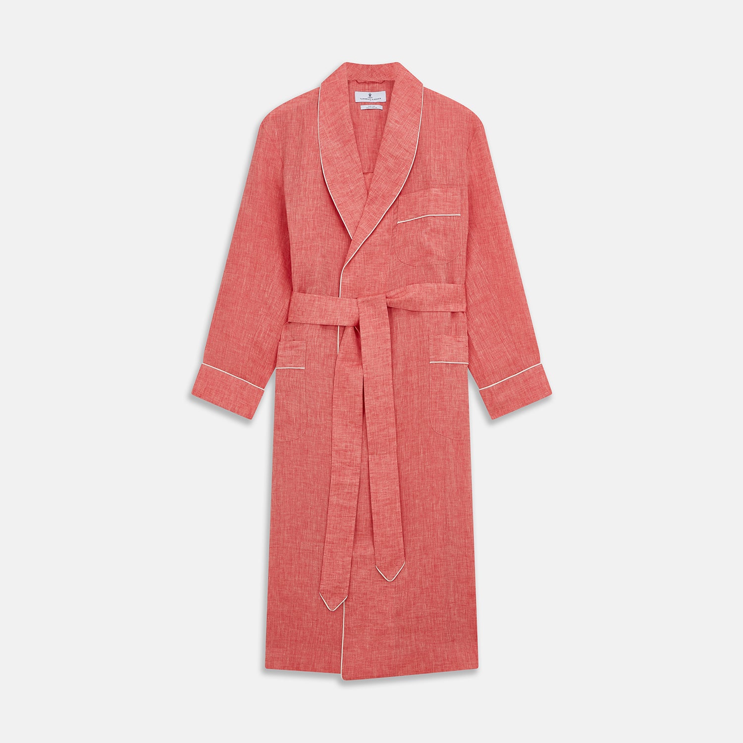 View 1 of product Pink Linen Arnold Gown