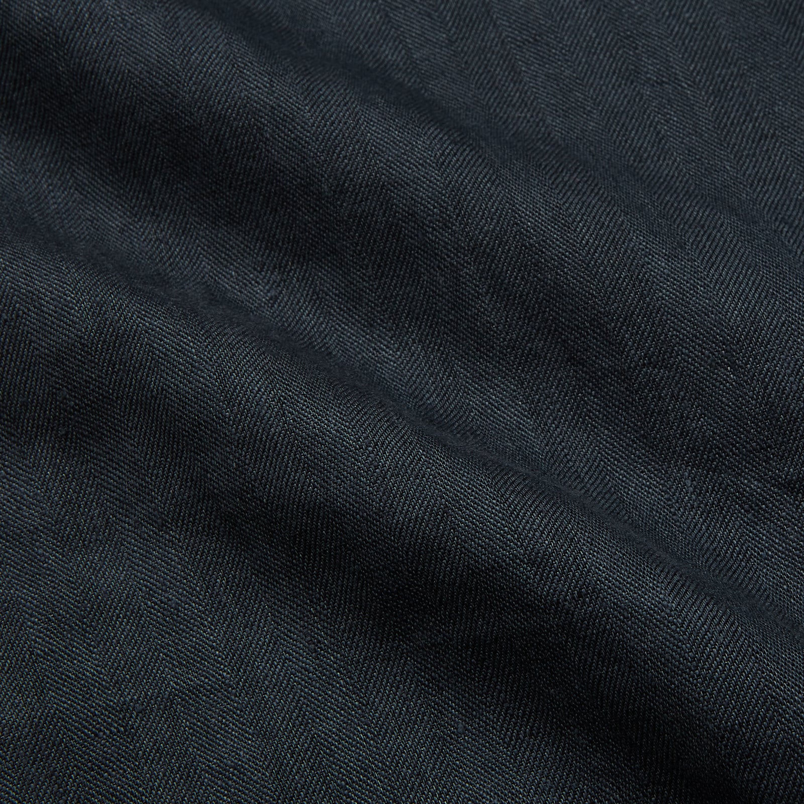 View 3 of product Grey Cotton and Linen Blend Holiday Fit Winnington Shirt