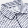 View 2 of product White and Navy Striped Cotton Sussex Nightshirt