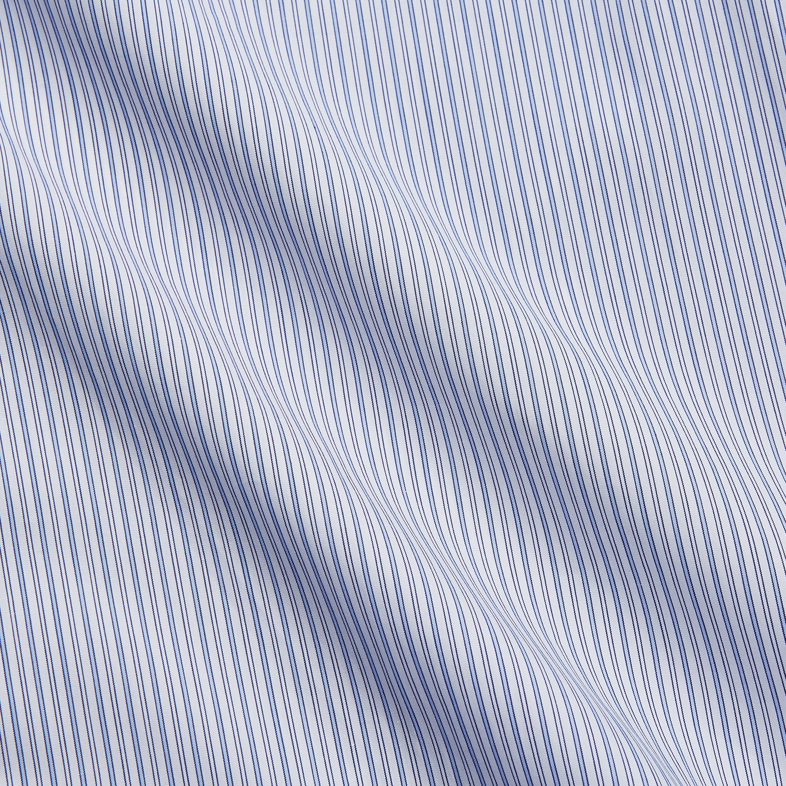 View 4 of product Blue Multi Stripe Cotton Regular Fit Whitby Shirt