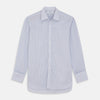 View 1 of product Blue Multi Stripe Cotton Regular Fit Whitby Shirt