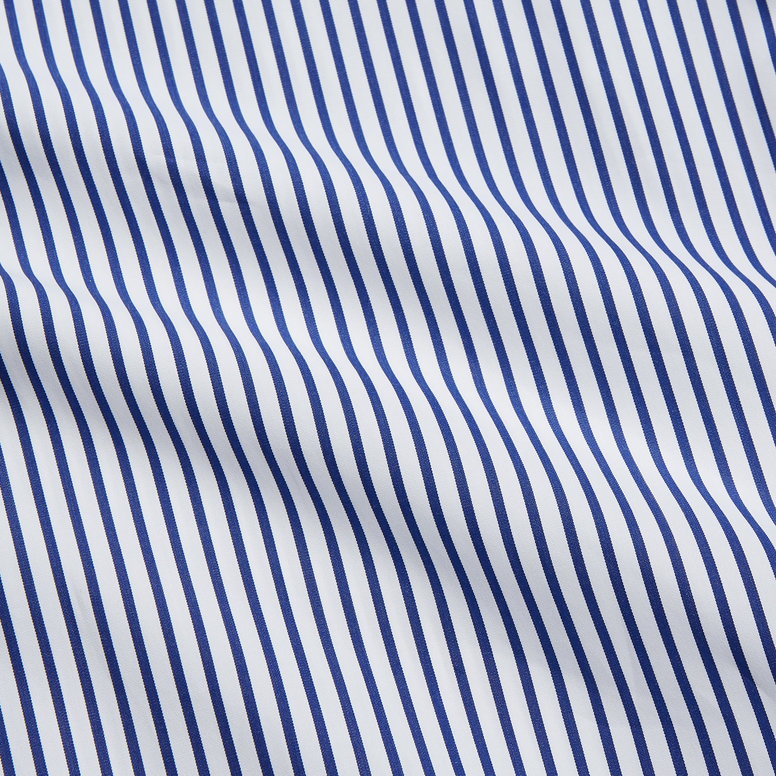 View 4 of product Navy Stripe Cotton Regular Fit Whitby Shirt