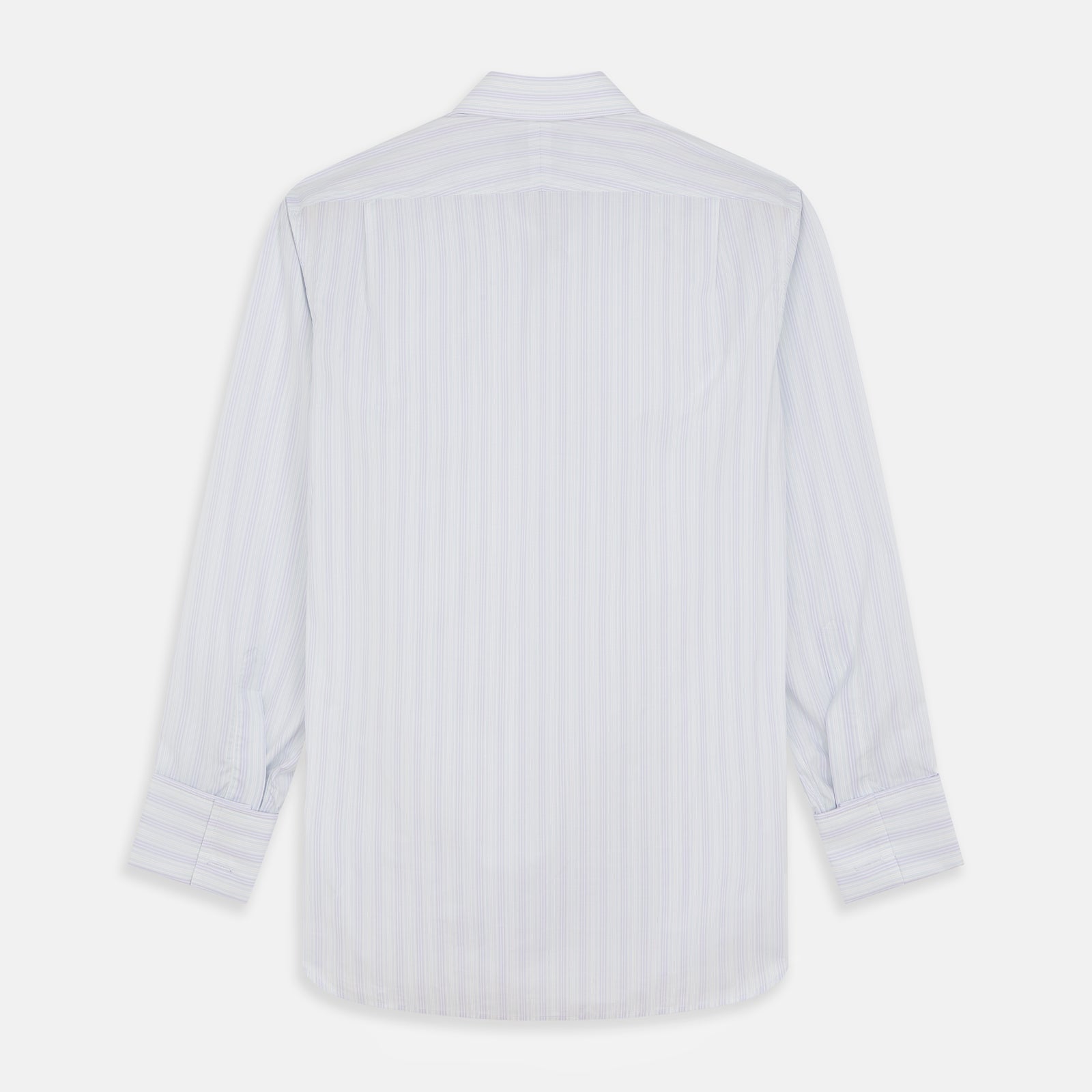 View 5 of product Purple and Mint Multi Stripe Cotton Regular Fit Whitby Shirt