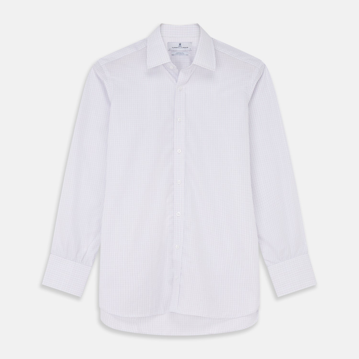 View 1 of product Blue Multi Check Cotton Regular Fit Mayfair Shirt