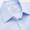 View 2 of product Light Blue Multi-stripe Cotton Regular Fit Mayfair Shirt