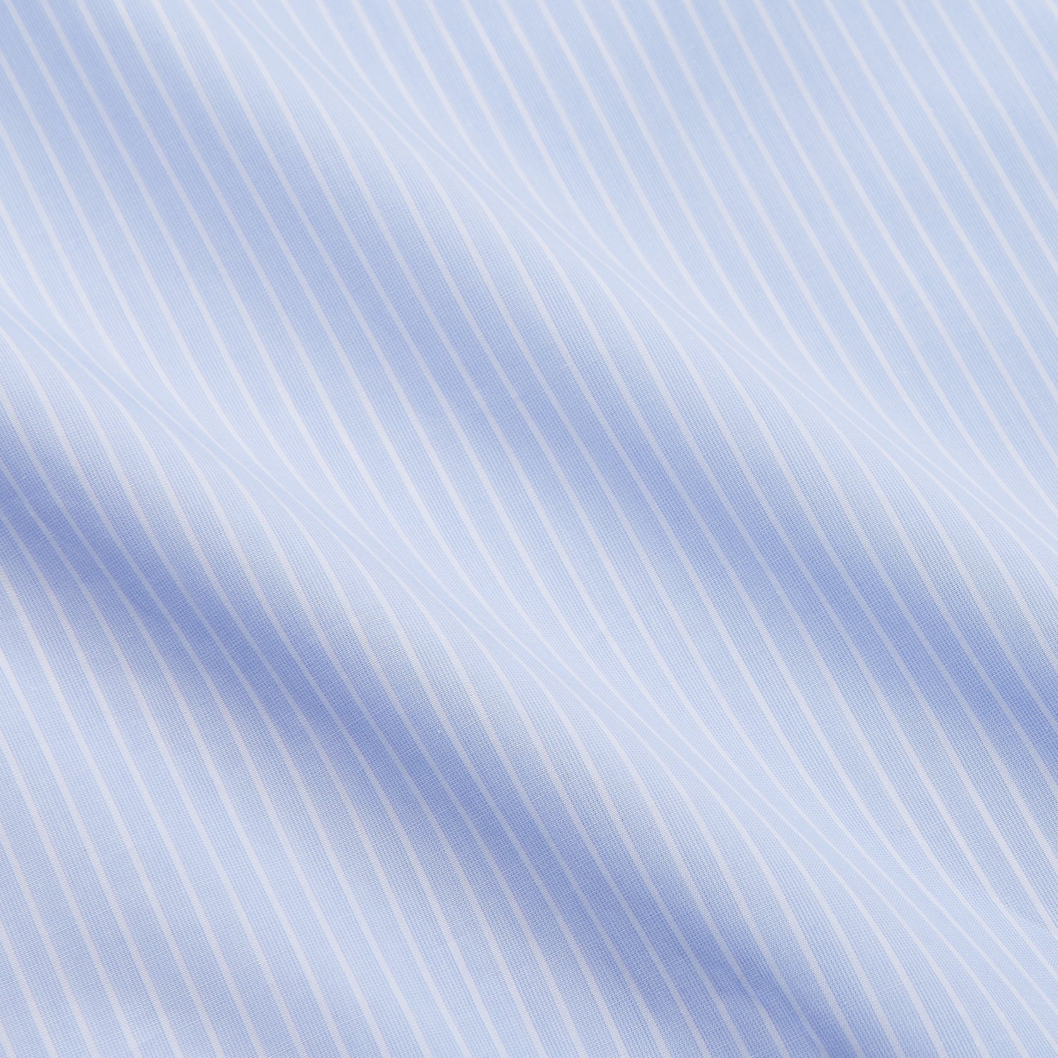 Light Blue Multi-stripe Cotton Regular Fit Mayfair Shirt