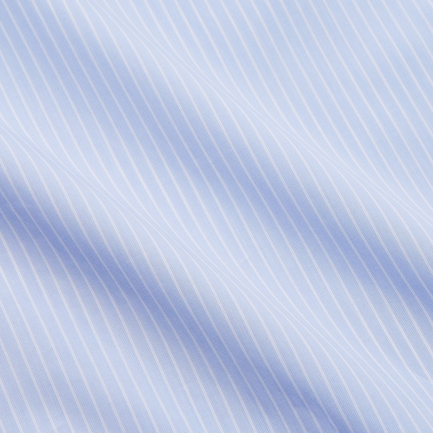 View 4 of product Light Blue Multi-stripe Cotton Regular Fit Mayfair Shirt
