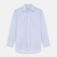 Light Blue Multi-stripe Cotton Regular Fit Mayfair Shirt