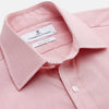 View 2 of product Pink and White Stripe Cotton Regular Fit Mayfair Shirt