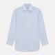 Light Blue Multi-Check Cotton Regular Fit Mayfair Shirt