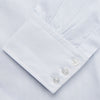 View 3 of product Cloudy Blue Stripe Cotton Regular Fit Mayfair Shirt