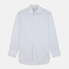 View 1 of product Cloudy Blue Stripe Cotton Regular Fit Mayfair Shirt