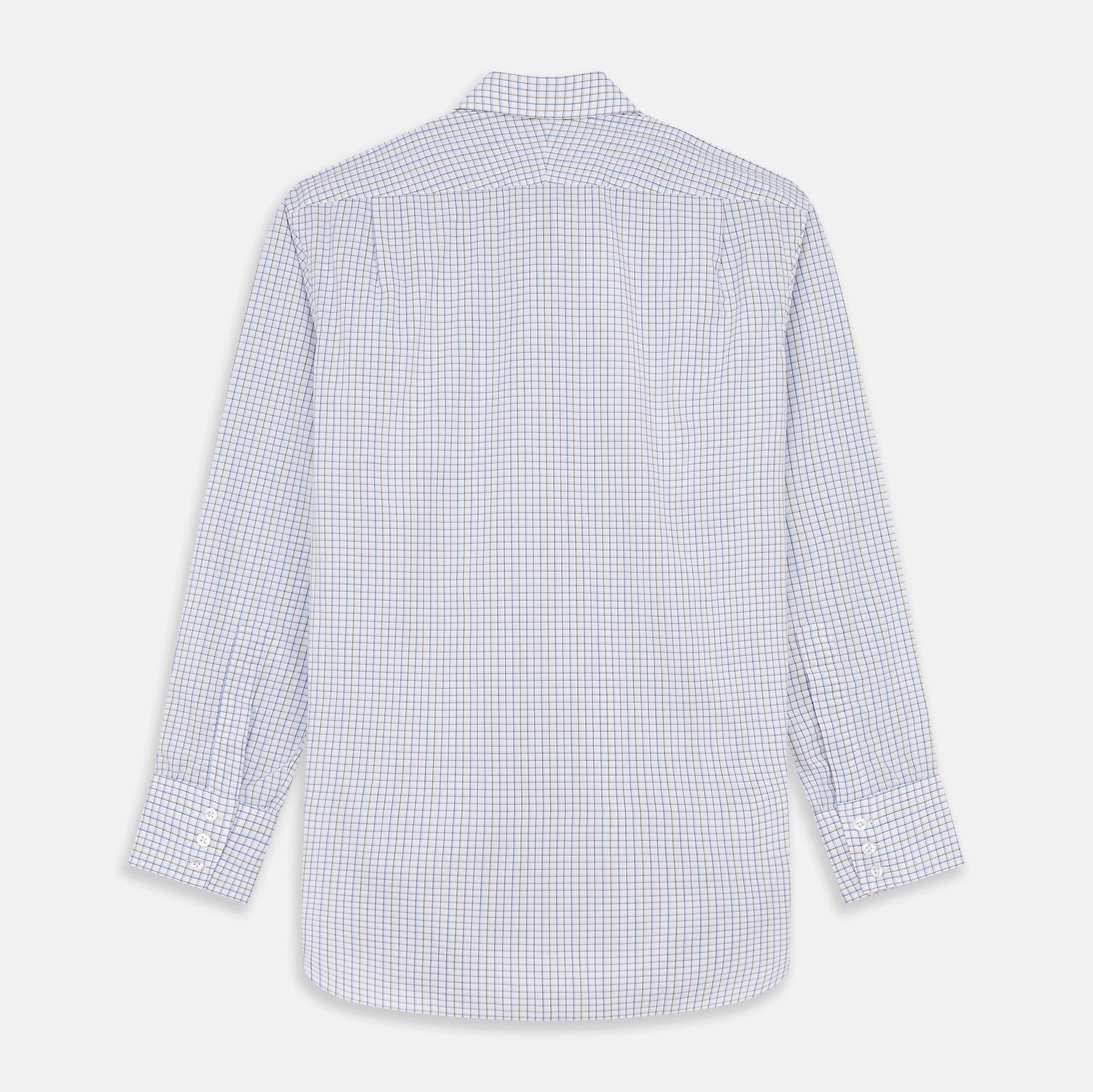 View 5 of product Purple Multi-check Cotton Mayfair Shirt