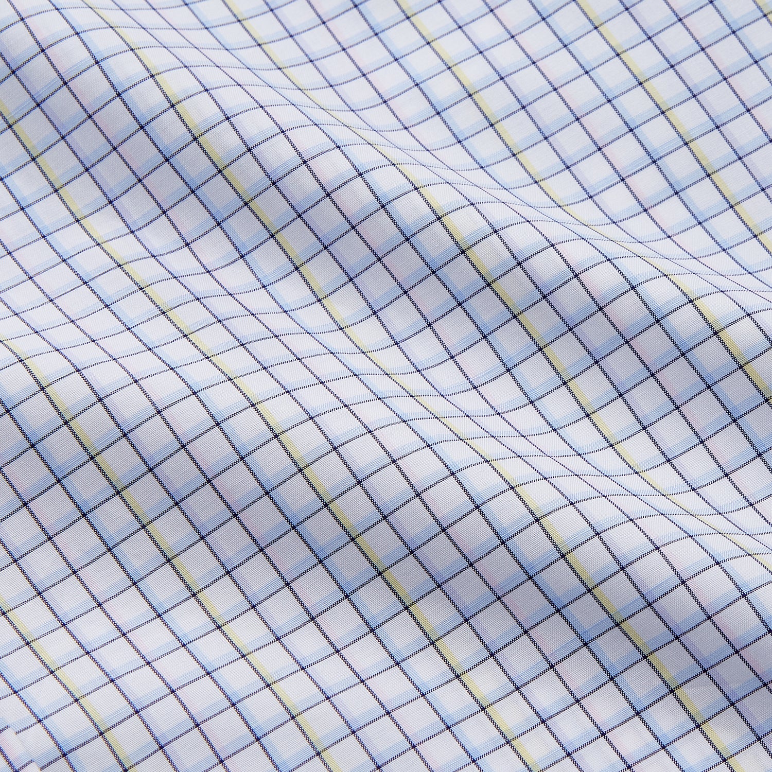 View 4 of product Purple Multi-check Cotton Mayfair Shirt
