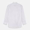 View 7 of product Red and Blue Multi-stripe Cotton Regular Fit Mayfair Shirt