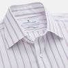 View 4 of product Red and Blue Multi-stripe Cotton Regular Fit Mayfair Shirt