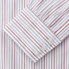View 3 of product Red Multi-stripe Cotton Regular Fit Mayfair Shirt
