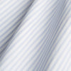 View 4 of product Pale Blue and White Multi-stripe Cotton Regular Fit Mayfair Shirt