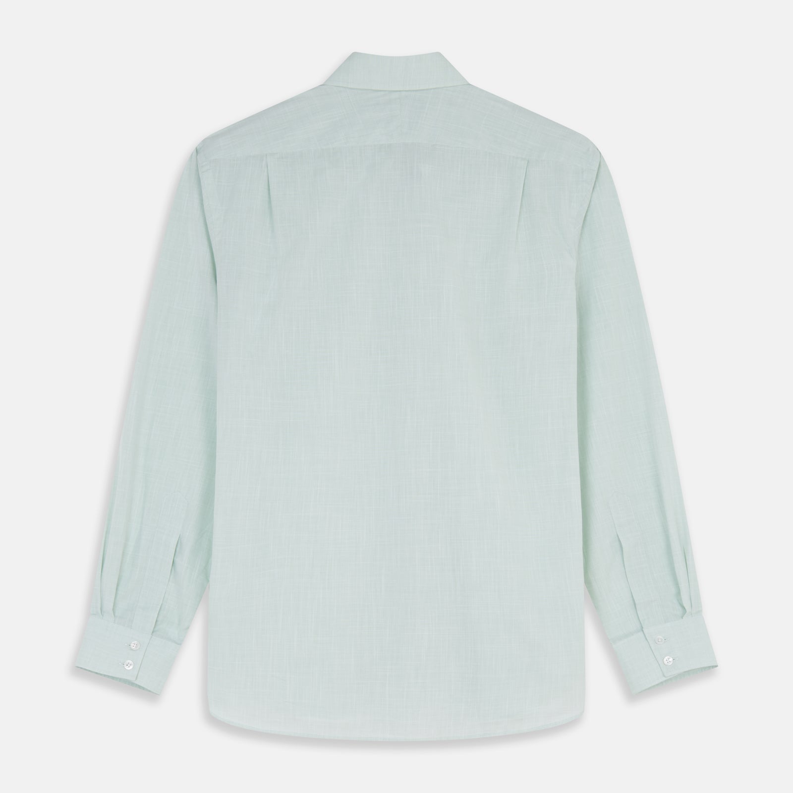 View 5 of product Light Green Chambray Tailored Fit Shelton Shirt