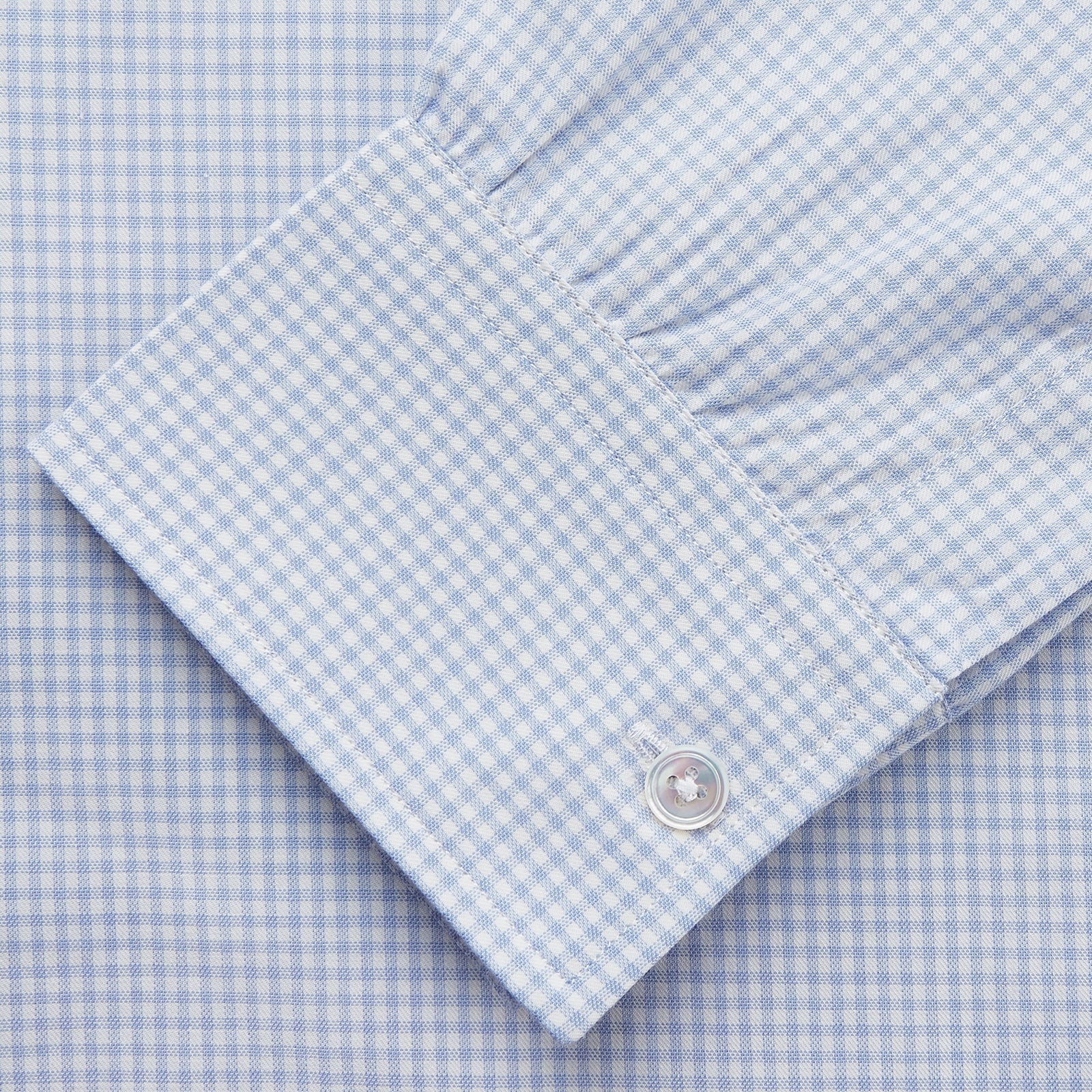 View 3 of product Pale Blue Multi Check Cashmerello Weekend Fit Hayne Shirt